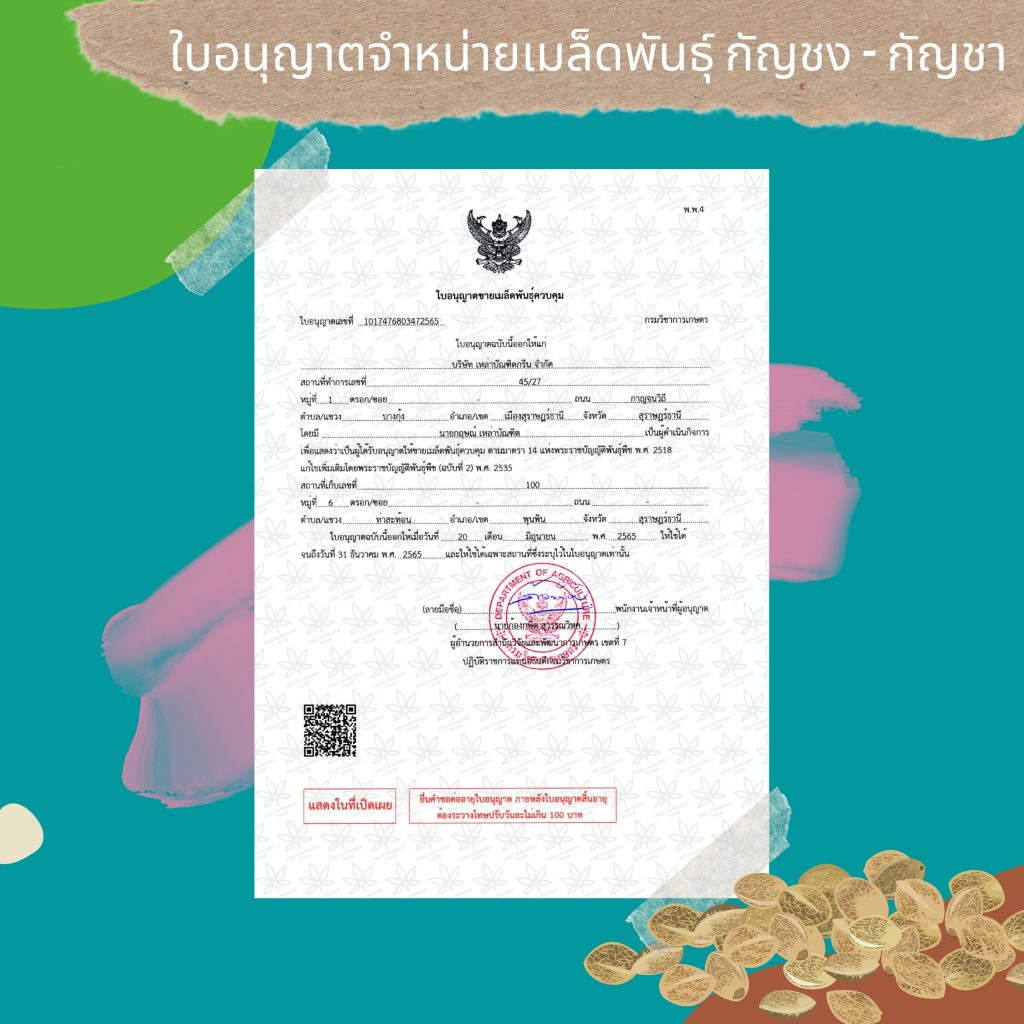 ใบอนุญาตจำหน่าย